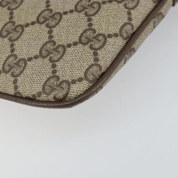 GUCCI GG Supreme Web Sherry Line Shoulder Bag PVC Beige 904 02 047 Auth hk2990 - Picture 16 of 16